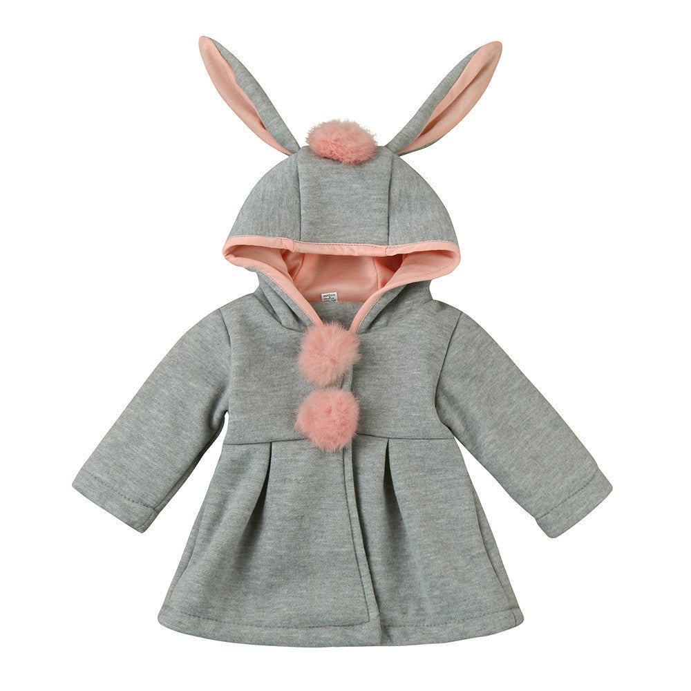 bunny hoodie with ears toddler