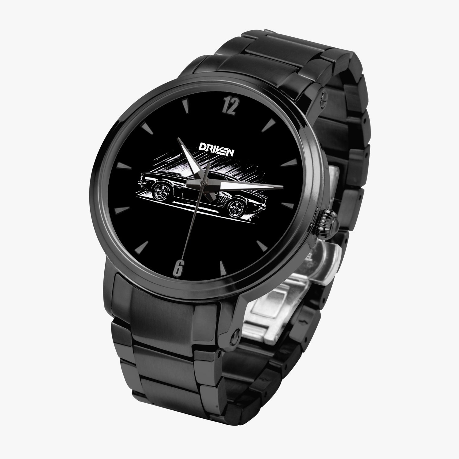 Chevy Camaro 69 Round Metal Watch - Inspire Uplift