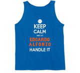 Edgardo Alfonzo Keep Calm New York Baseball Fan T Shirt