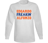 Edgardo Alfonzo Freakin New York Baseball Fan V2 T Shirt