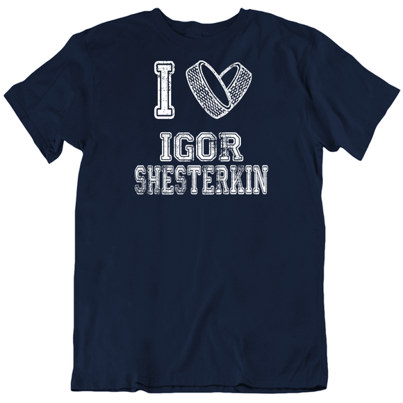 Igor Shesterkin I Heart New York Hockey Fan T Shirt