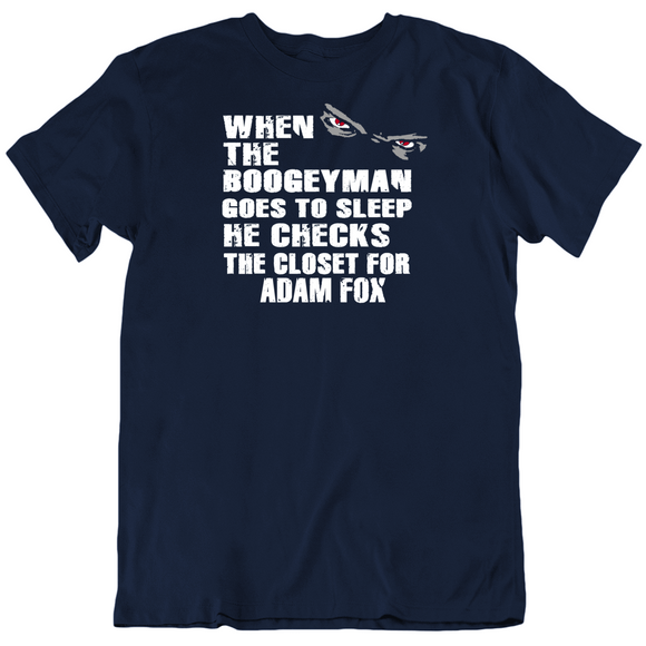 Adam Fox Boogeyman New York Hockey Fan T Shirt