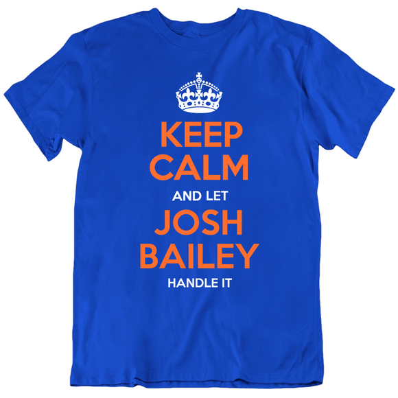 Josh Bailey Keep Calm Ny Hockey Fan T Shirt