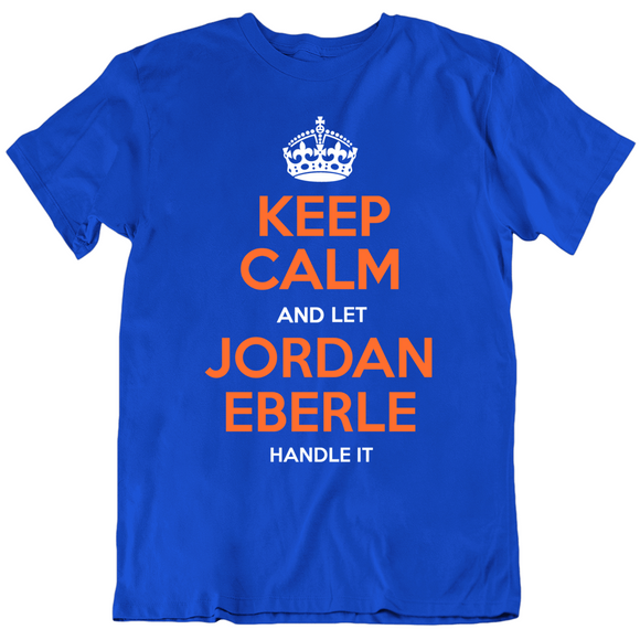 Jordan Eberle Keep Calm Ny Hockey Fan T Shirt