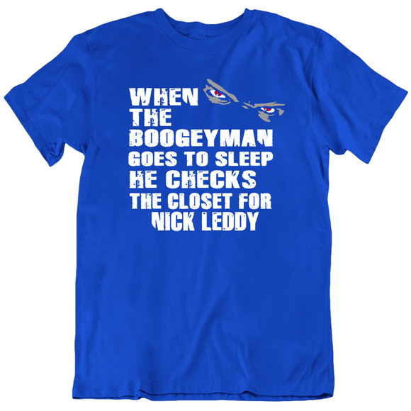 Nick Leddy Boogeyman Ny Hockey Fan T Shirt