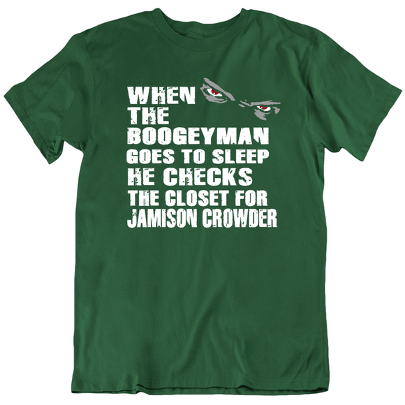 Jamison Crowder Boogeyman Ny Football Fan T Shirt