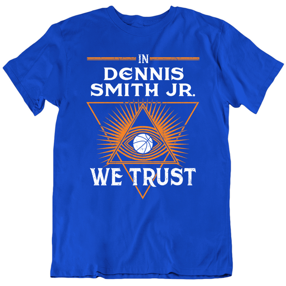 Dennis Smith Jr We Trust New York Basketball Fan T Shirt