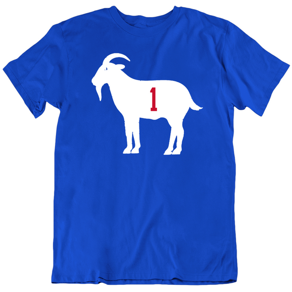 Eddie Giacomin Goat 1 New York Hockey Fan T Shirt