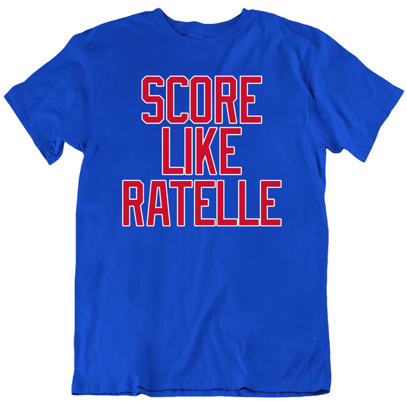 Jean Ratelle Score Like Ratelle New York Hockey Fan T Shirt