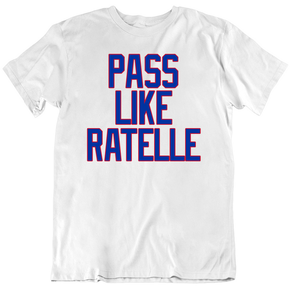 Jean Ratelle Pass Like Ratelle New York Hockey Fan V3 T Shirt