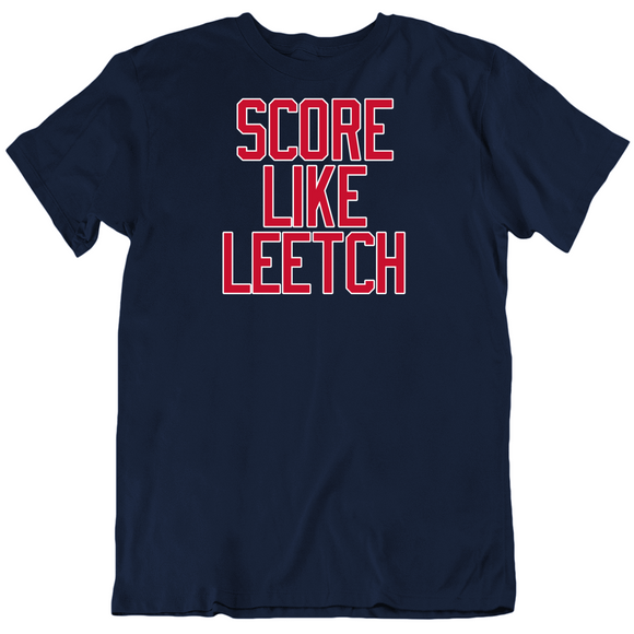 Brian Leetch Score Like Leetch New York Hockey Fan V2 T Shirt