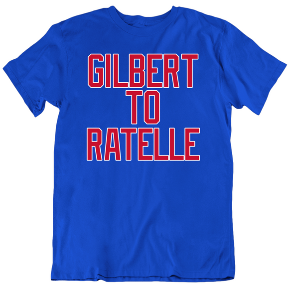 Rod Gilbert To Jean Ratelle New York Hockey Fan T Shirt