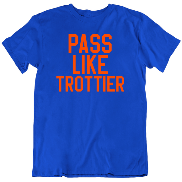 Bryan Trottier Pass Like Trottier New York Hockey Fan T Shirt