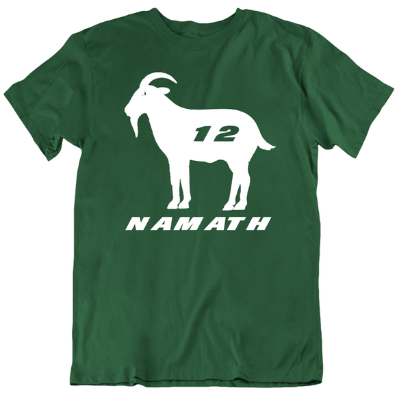Joe Namath Goat 12 New York Football Fan V3 T Shirt