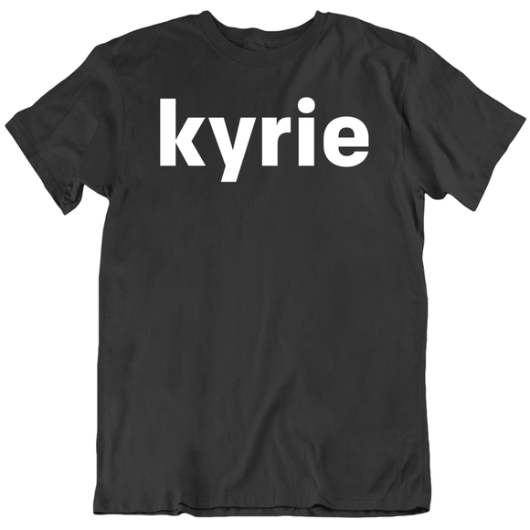 Kyrie Irving Kyrie Brooklyn Basketball Fan T Shirt