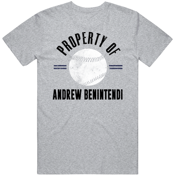 Andrew Benintendi Property Of New York Baseball Fan T Shirt
