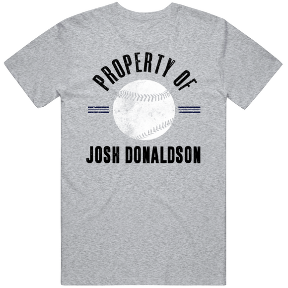 Josh Donaldson Property Of New York Baseball Fan T Shirt