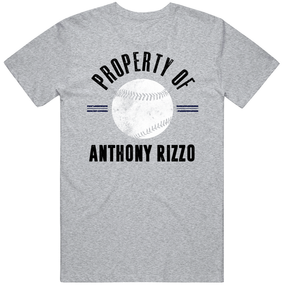 Anthony Rizzo Property Of New York Baseball Fan T Shirt