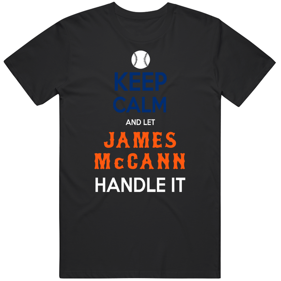 James McCann Keep Calm New York Baseball Fan V2 T Shirt