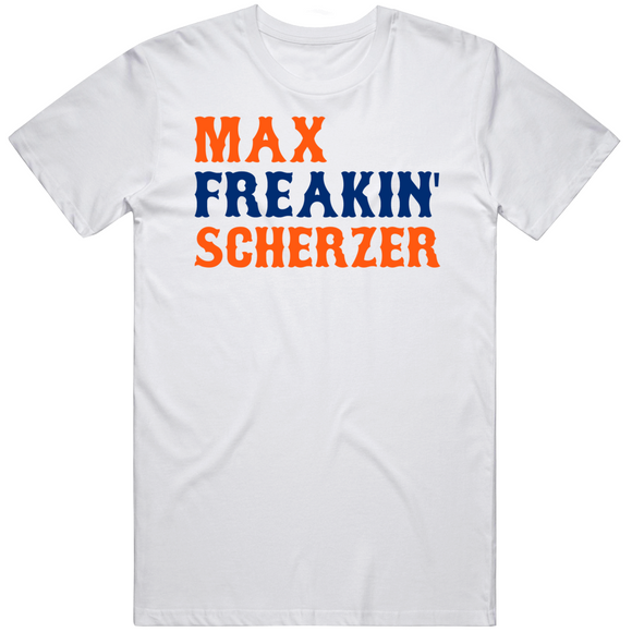 Max Scherzer Freakin New York Baseball Fan V2 T Shirt