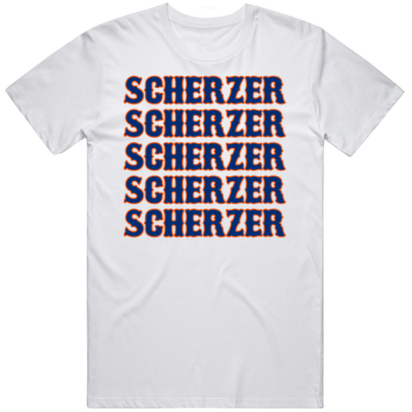 Max Scherzer X5 New York Baseball Fan V2 T Shirt