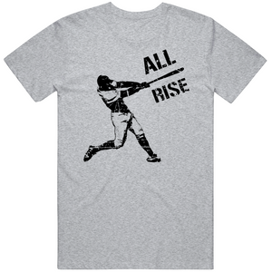 Aaron Judge 99 All Rise New York Baseball Distressed T Shirt