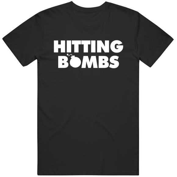 Hitting Bombs Aaron Judge New York Baseball Fan T Shirt