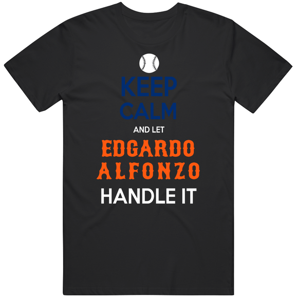 Edgardo Alfonzo Keep Calm New York Baseball Fan V2 T Shirt