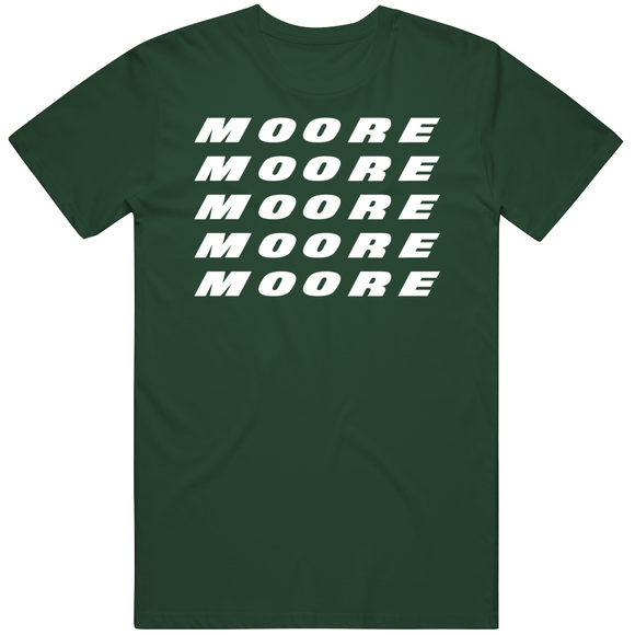 Elijah Moore X5 New York Football Fan T Shirt