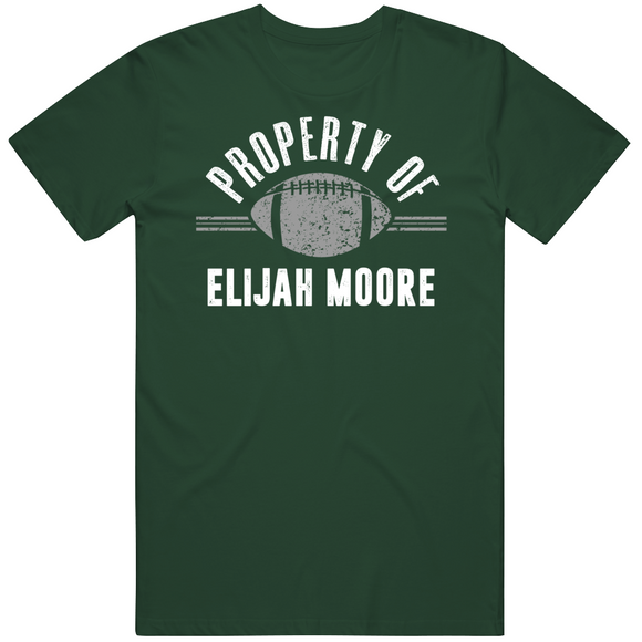 Elijah Moore Property Of New York Football Fan T Shirt
