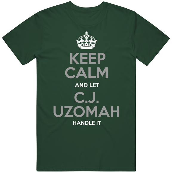 C.J. Uzomah Keep Calm New York Football Fan T Shirt