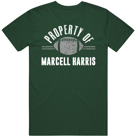 Marcell Harris Property Of New York Football Fan T Shirt