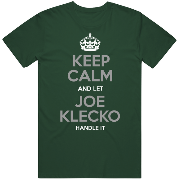 Joe Klecko Keep Calm New York Football Fan T Shirt