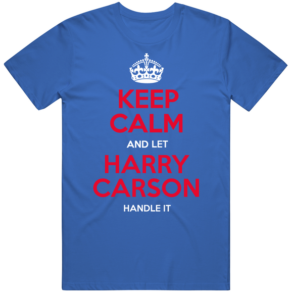 Harry Carson Keep Calm New York Football Fan T Shirt