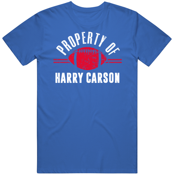 Harry Carson Property Of New York Football Fan T Shirt