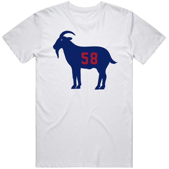 Carl Banks Goat 58 New York Football Fan V2 T Shirt
