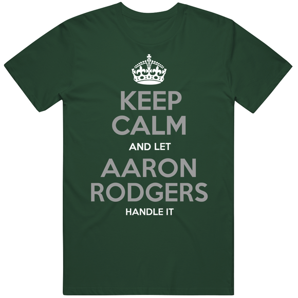 Aaron Rodgers Keep Calm New York Football Fan T Shirt