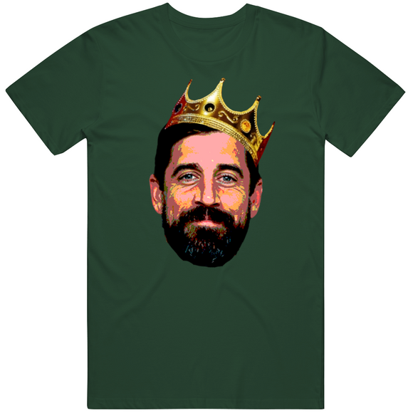 Aaron Rodgers King Aaron New York Football Fan T Shirt