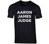 Aaron James Judge New York Baseball Fan T Shirt