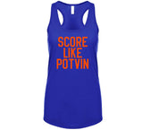 Denis Potvin Score Like Potvin New York Hockey Fan T Shirt