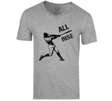 Aaron Judge 99 All Rise New York Baseball Distressed T Shirt