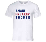 Amani Toomer Freakin New York Football Fan V2 T Shirt