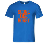 Mike Bossy Score Like Bossy New York Hockey Fan T Shirt