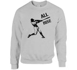 Aaron Judge 99 All Rise New York Baseball Distressed T Shirt