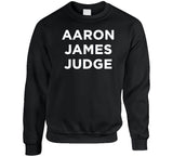 Aaron James Judge New York Baseball Fan T Shirt