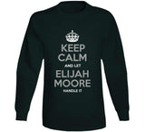 Elijah Moore Keep Calm New York Football Fan T Shirt