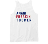 Amani Toomer Freakin New York Football Fan V2 T Shirt