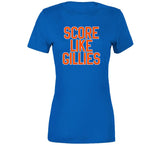 Clark Gillies Score Like Gillies New York Hockey Fan V2 T Shirt