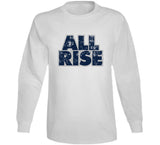 All Rise  Aaron Judge New York Baseball Fan Distressed T Shirt