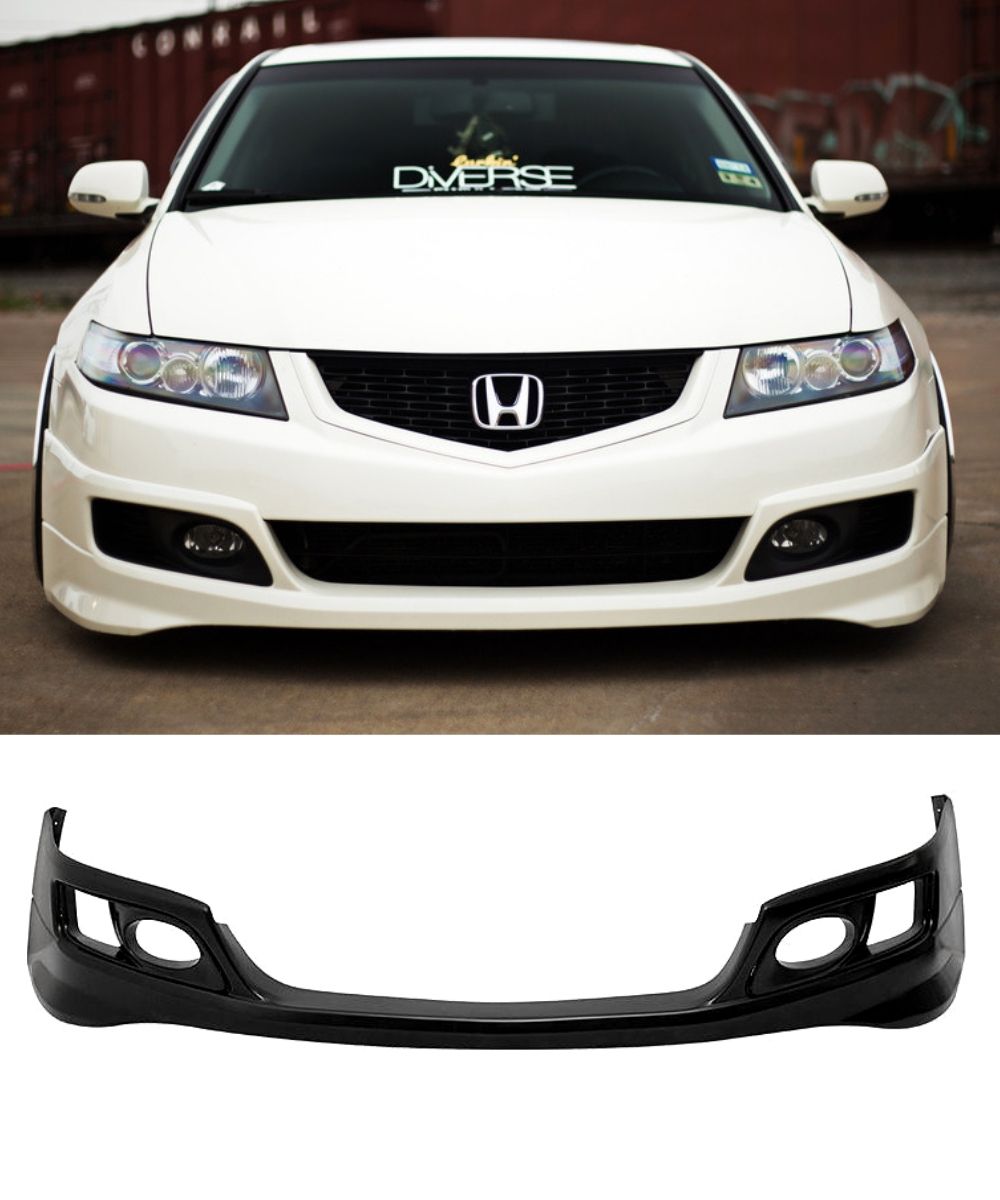 Honda Accord Euro CL9 - ASPEC Style Front Bumper Lip (06-08) | ELITE GARAGE